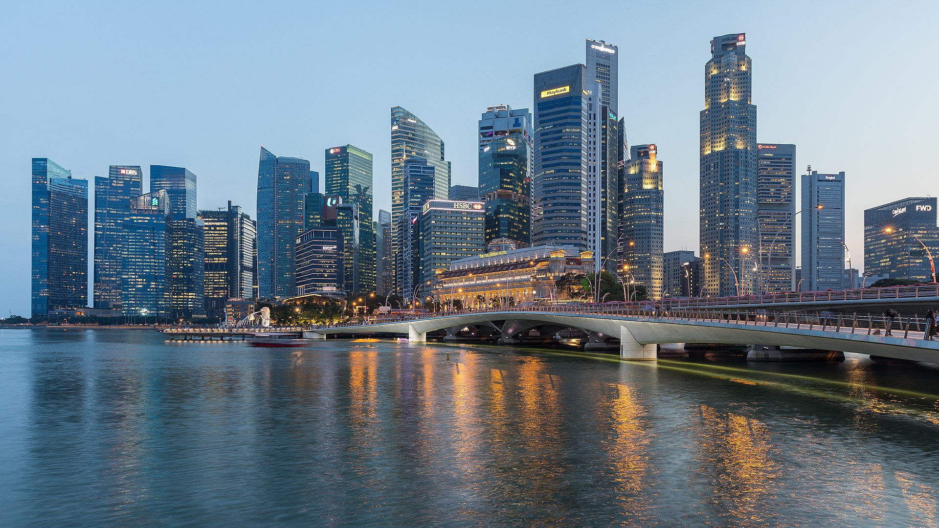 新加坡夜景封面图：新加坡后宫网